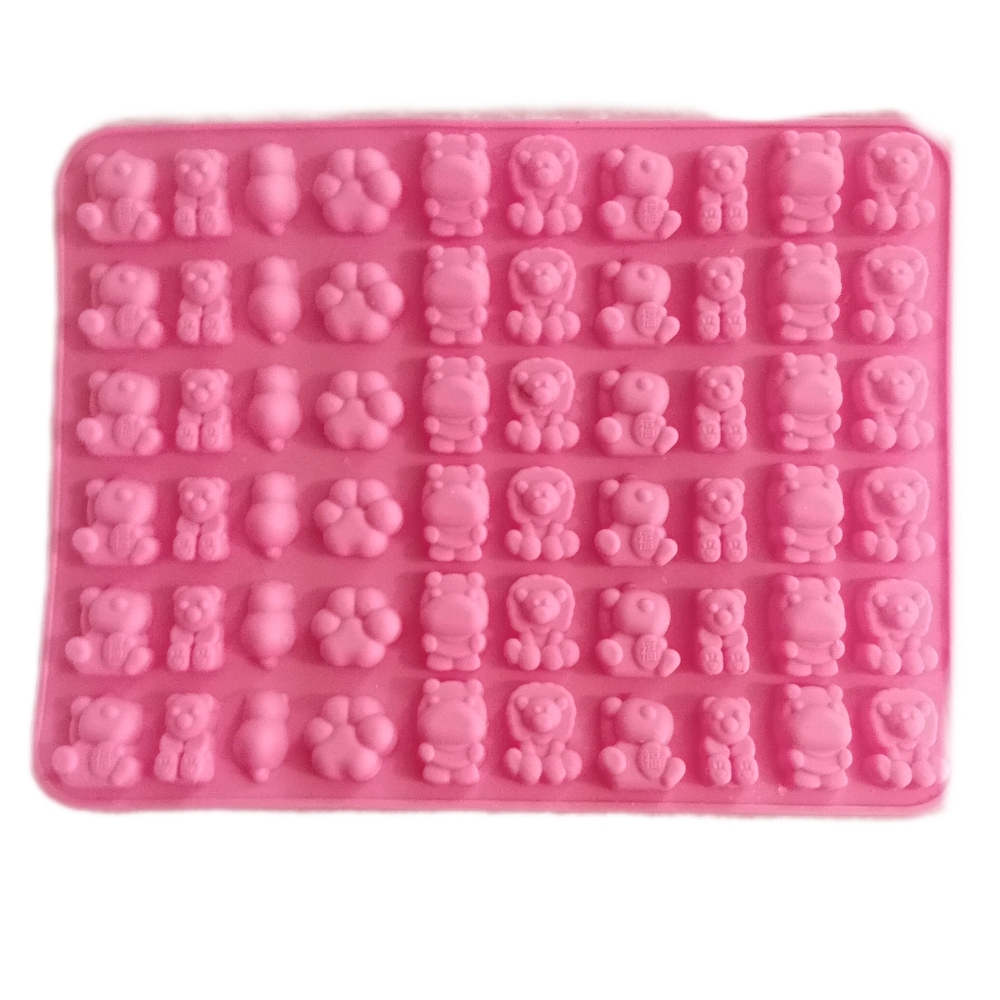 Pink Silicone Baking Mold